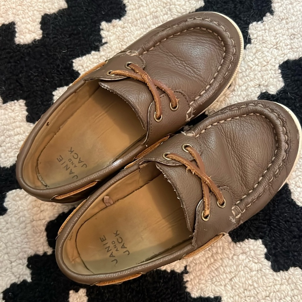 Janie and Jack Boat shoes, Sz 12